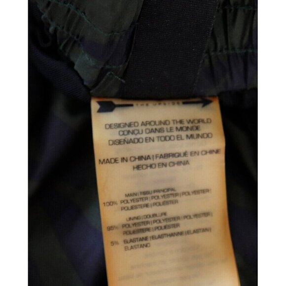 The Upside Women's 6 Green Blue Running Shorts Camo Casual Athletic Drawstring - Picture 6 of 8